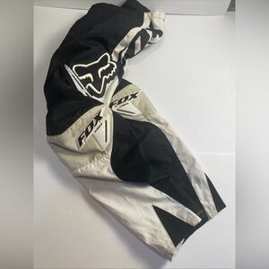 Fox Racing 34 Motorcross MX Moto Pants Black & White 180 inseam 30